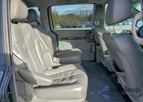 2012 Kia Sedona Ex z USA, uszkodzony, nr VIN KNDMH4C76C6498622